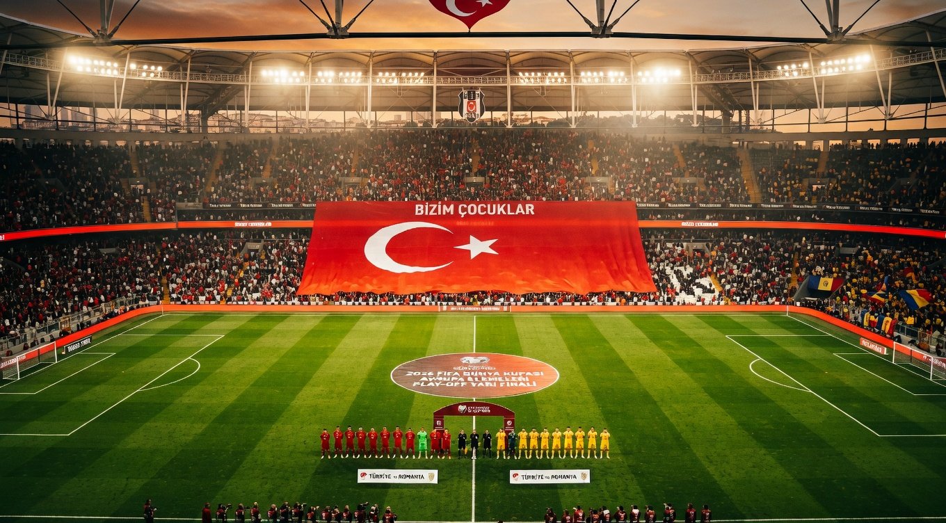 TARAFTAR NEFESİNİ TUTTU: Bizim Çocuklar, Dünya Kupası Biletine Bir Adım Uzakta!